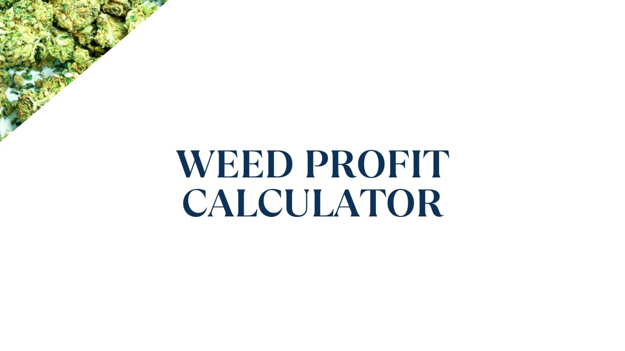 Weed Profit Calculator