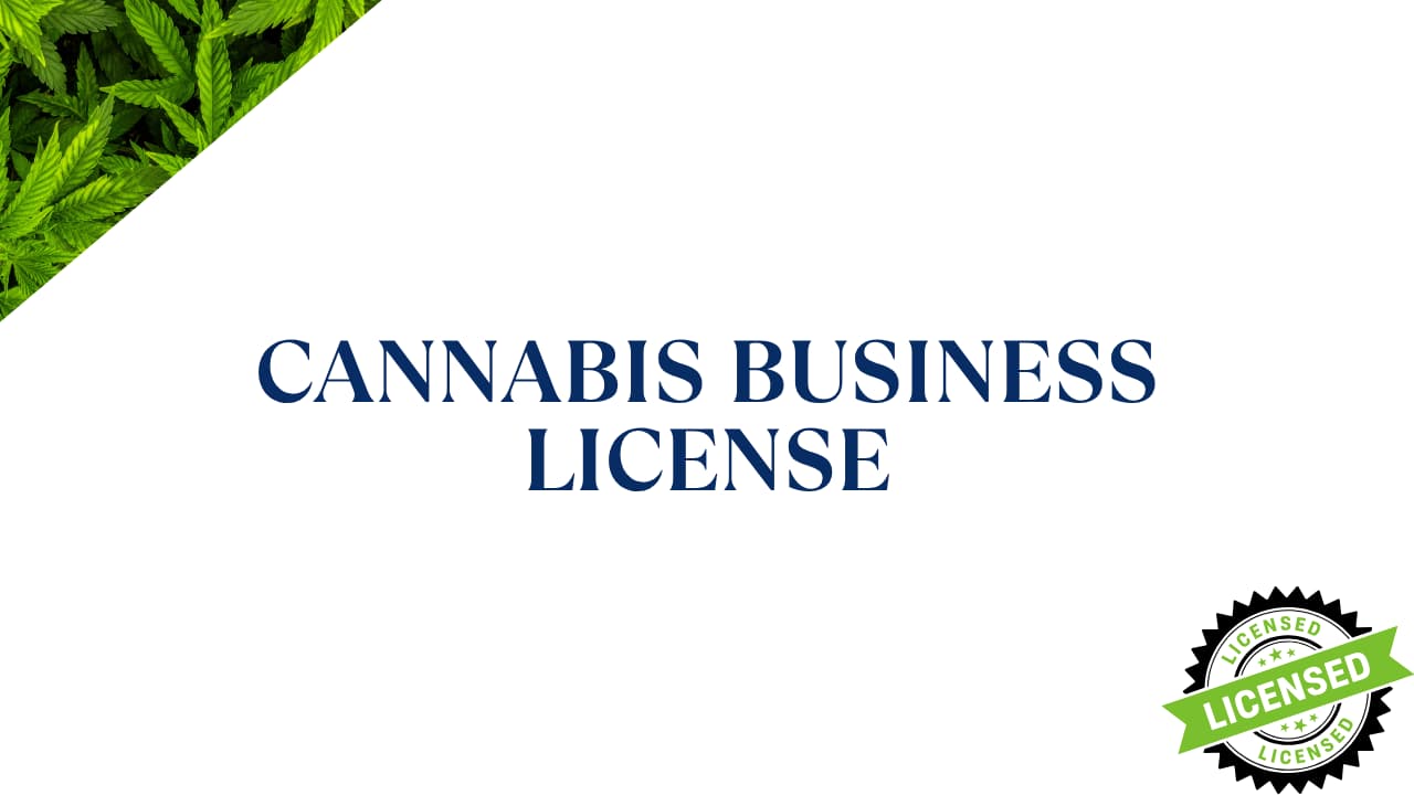 Cannabis Business License